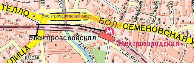 Карта. Дорога до церкви Покрова в Рубцове